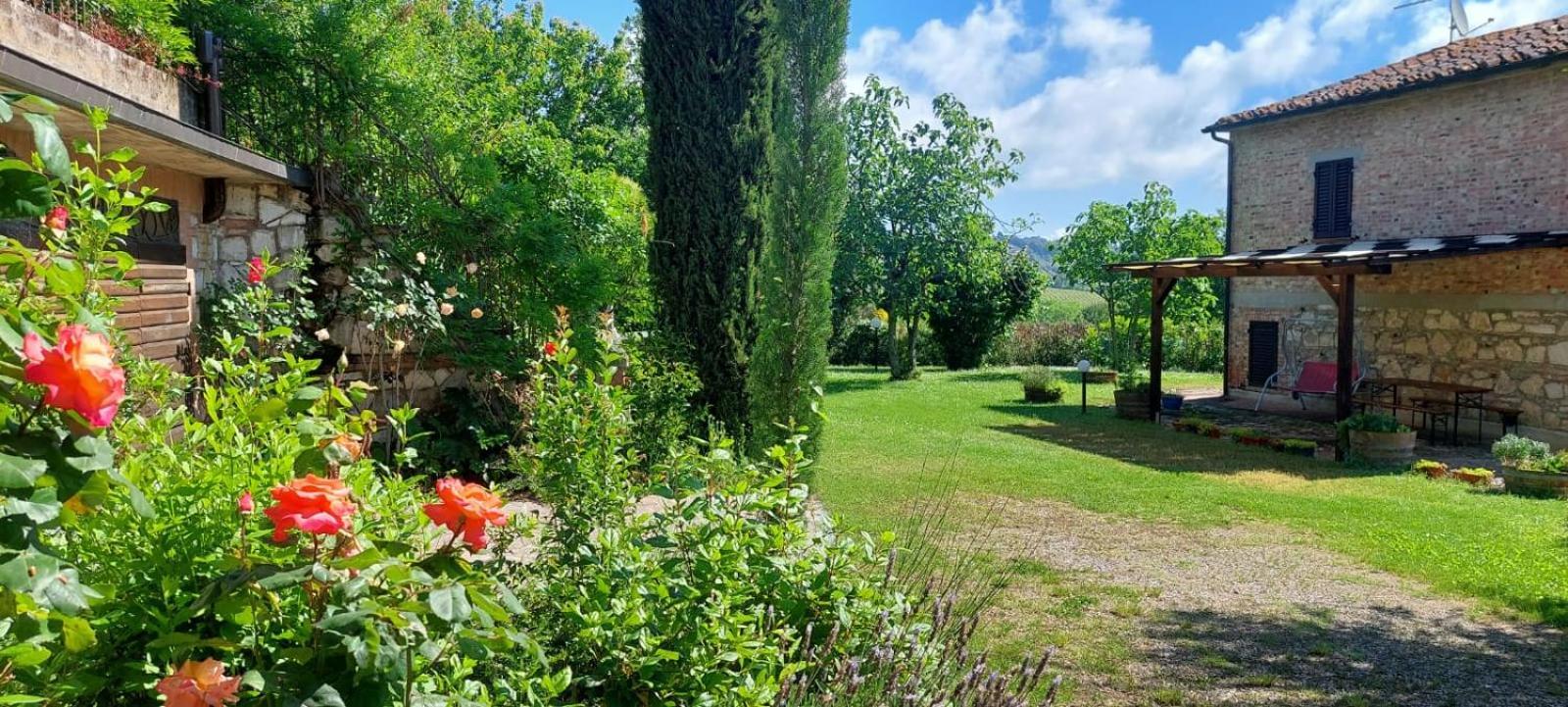 Chianti - Lovely Cottage With Parking & Garden! Castelnuovo Berardenga Exteriör bild